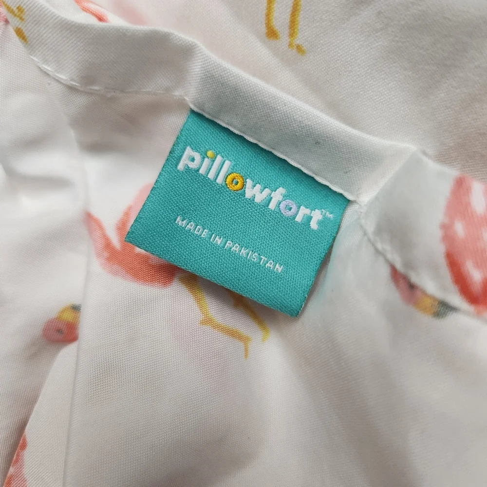 Pillowfort Sheet Set Pink Flamingos Twin Bed Size Microfiber Sheet Set F…